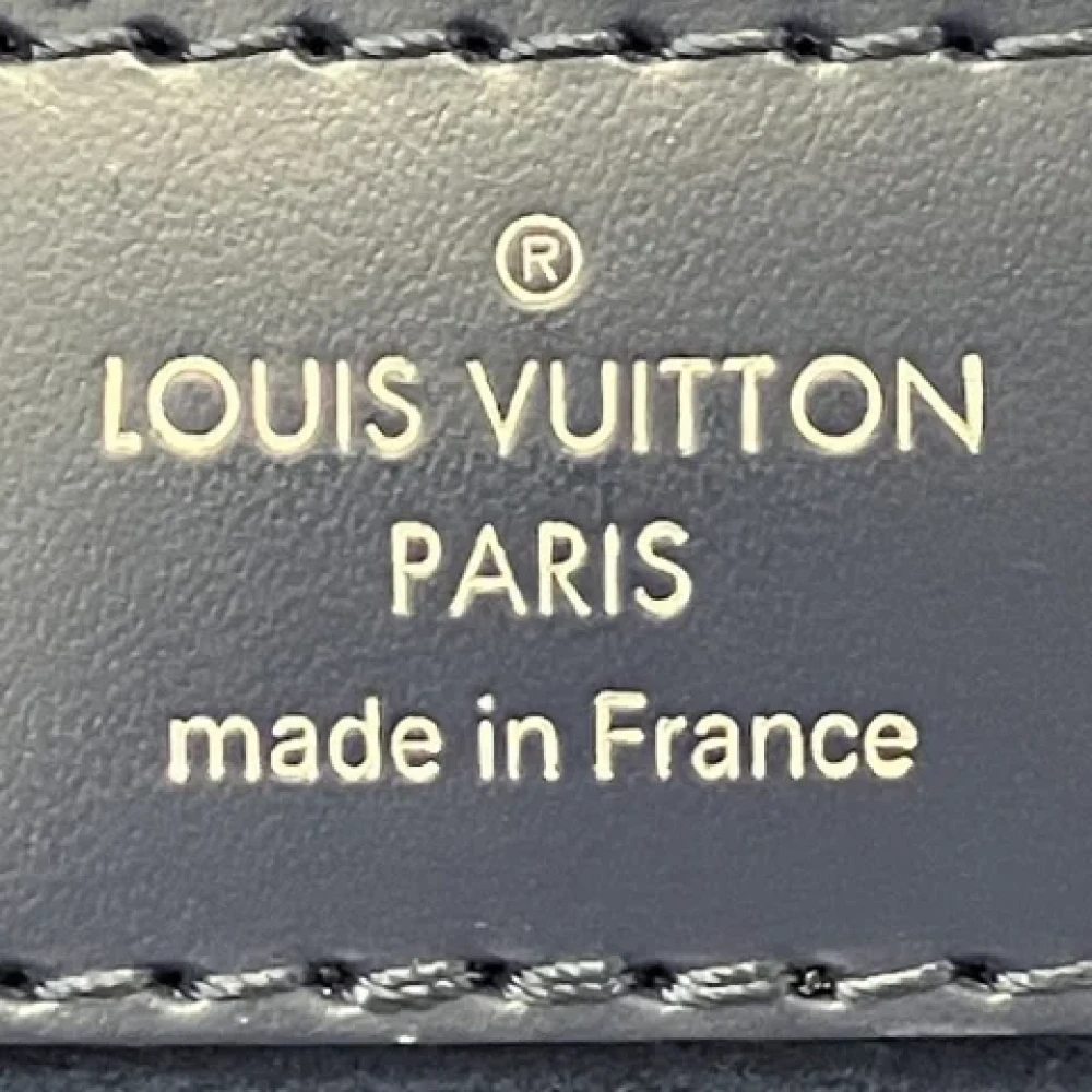 Louis Vuitton Vintage Pre-owned Leather handbags Blue Dames