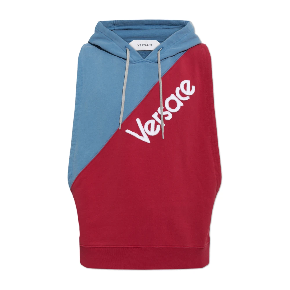 Versace Herren Rot Sweatshirts & Hoodies, Lgröße: