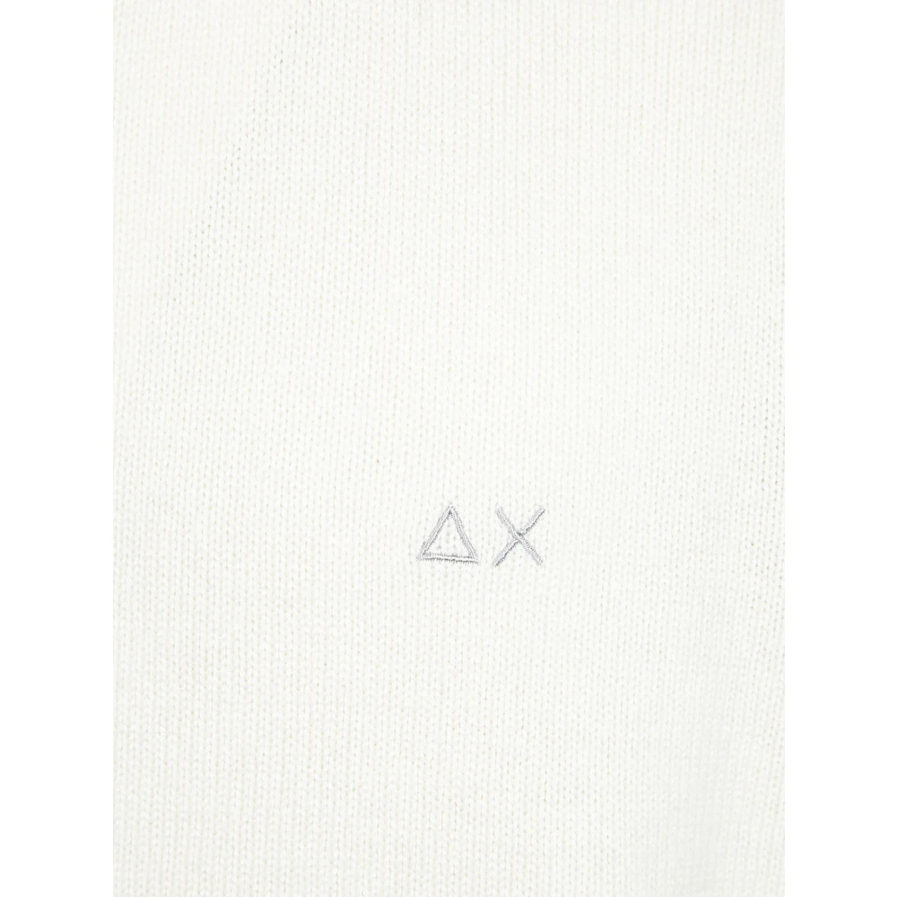 Sun68 Solide Warme Vest met Knopen White Heren