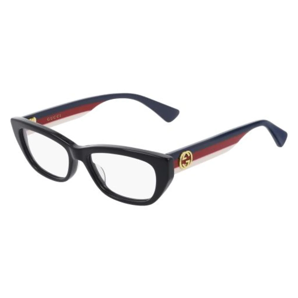 Gucci Zwarte Multicolor Tran Bril Black Unisex
