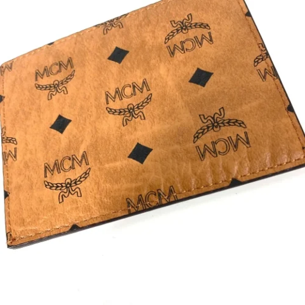 MCM Pre-owned Leather home-office Brown Dames