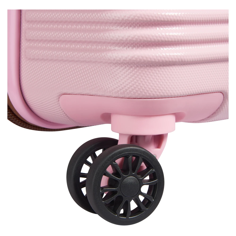 Delsey Stijlvolle Grote Koffer in Roze Pink Unisex