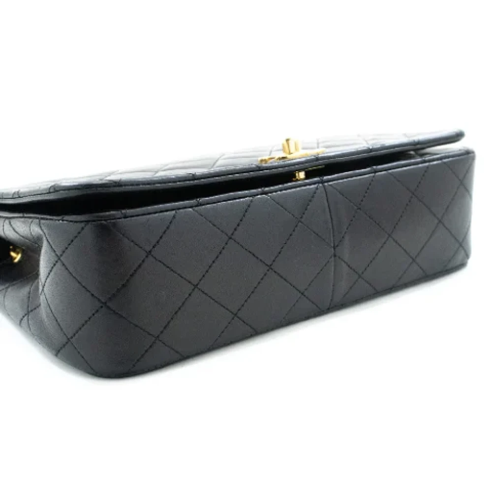 Chanel Vintage Pre-owned Leather chanel-bags Black Dames