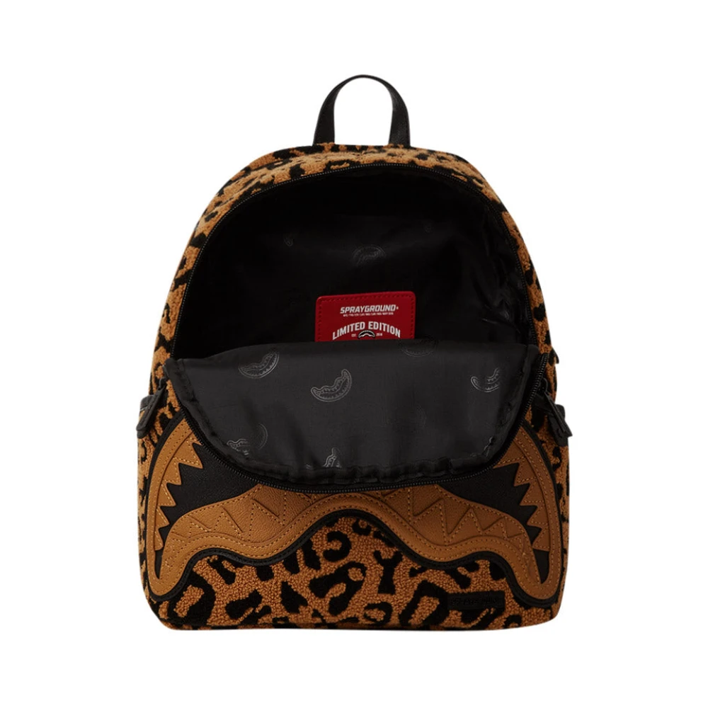 Sprayground Wilde Een Wilde Cheetah Rugzak Brown Unisex