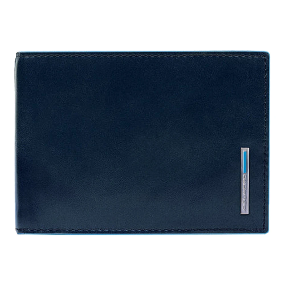 Piquadro Men's Blue Wallets & Cardholders, One Size, Square Wallet With Docut Holder