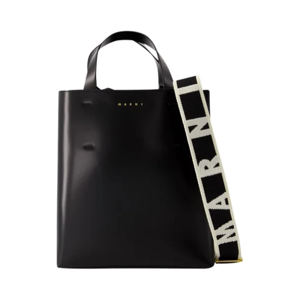 Marni Leather crossbody-bags Black Dames