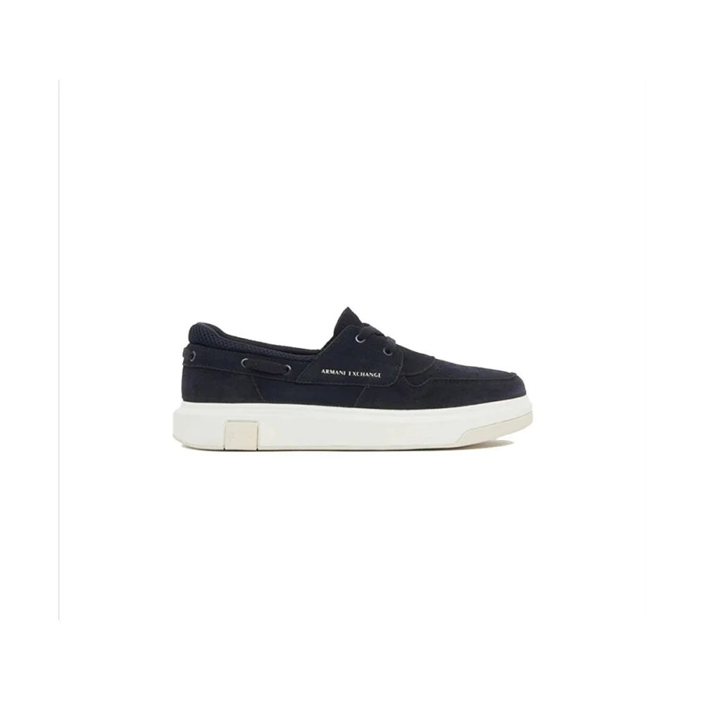 Armani Exchange Sneakers Heren Schoenen Blauw