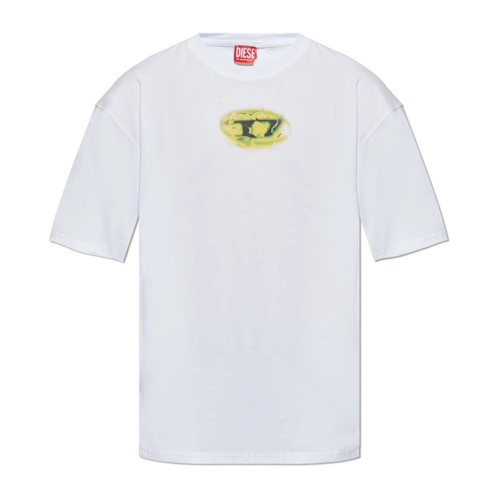 Diesel T-shirt T-Boxt-K3 White Heren