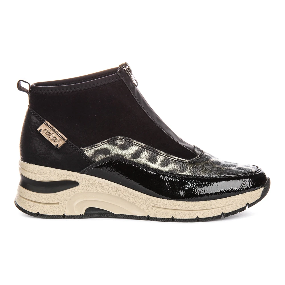 Rieker Women's Multicolor Sneakers, 8 Uk, Kitty Ankle Boot