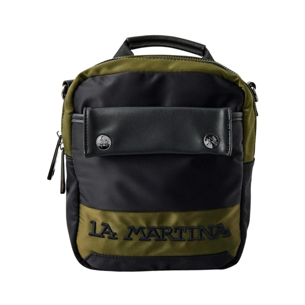 La Martina Bicolor Nylon Crossbody Bag - Image 2