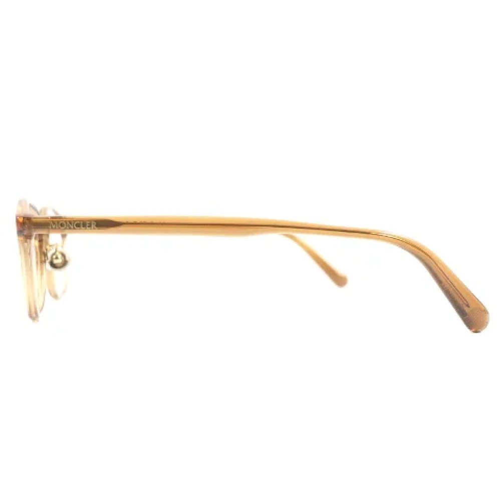 Moncler Pre-owned Fabric sunglasses Brown Dames