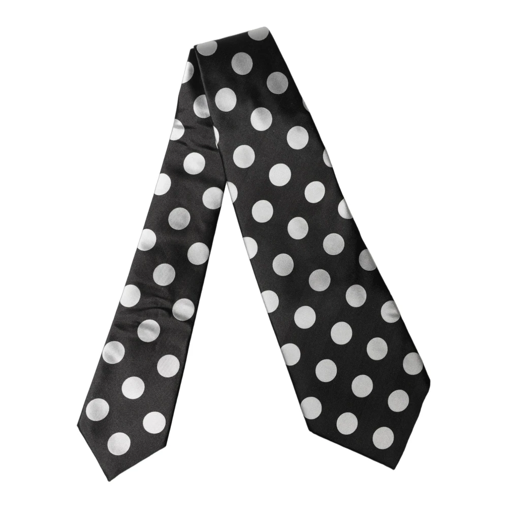 Dolce & Gabbana Necktie - Male - Ties - Gray - One Size - Accessories