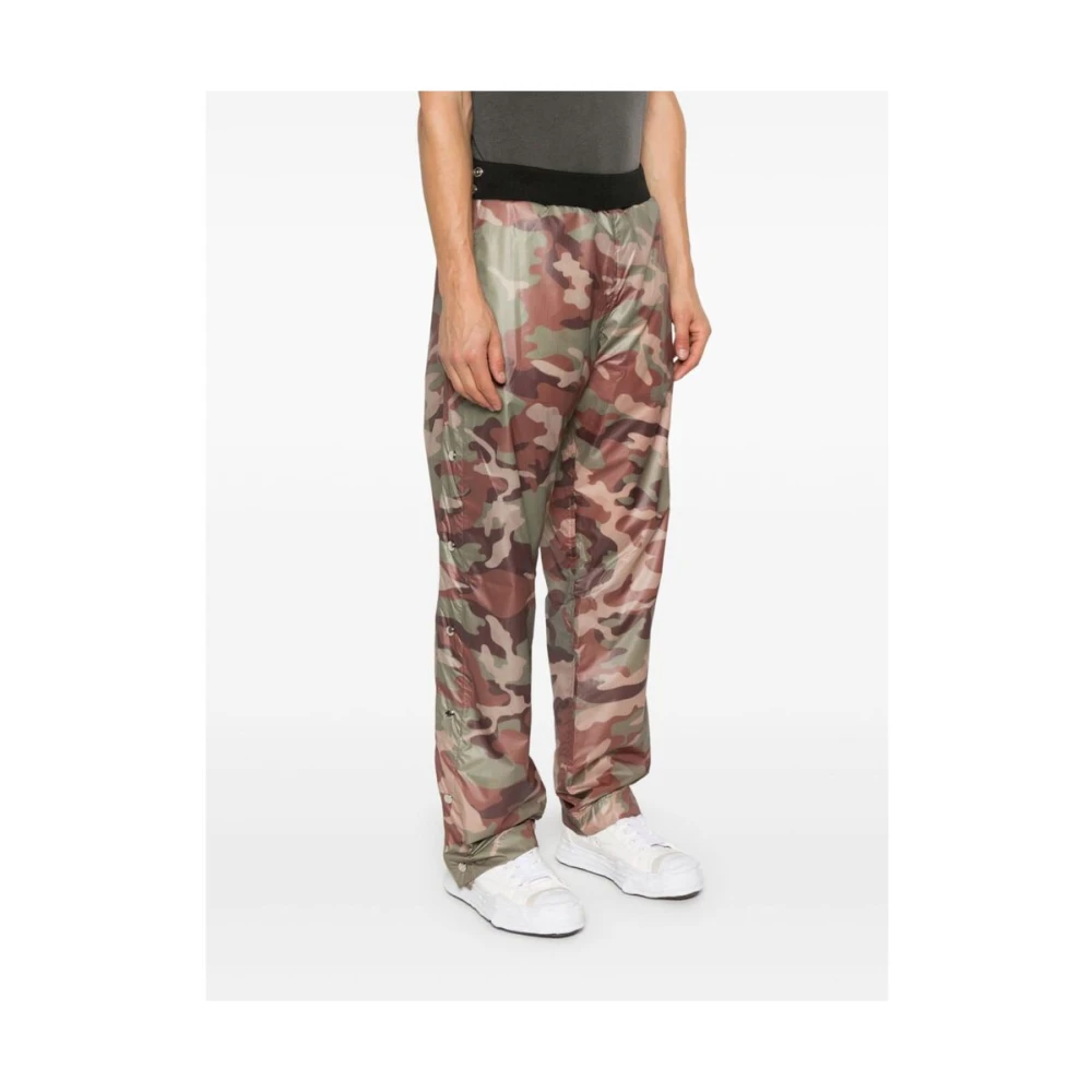 Gallery Dept. Camouflage Elastische Taille Straight Leg Broek Multicolor Heren