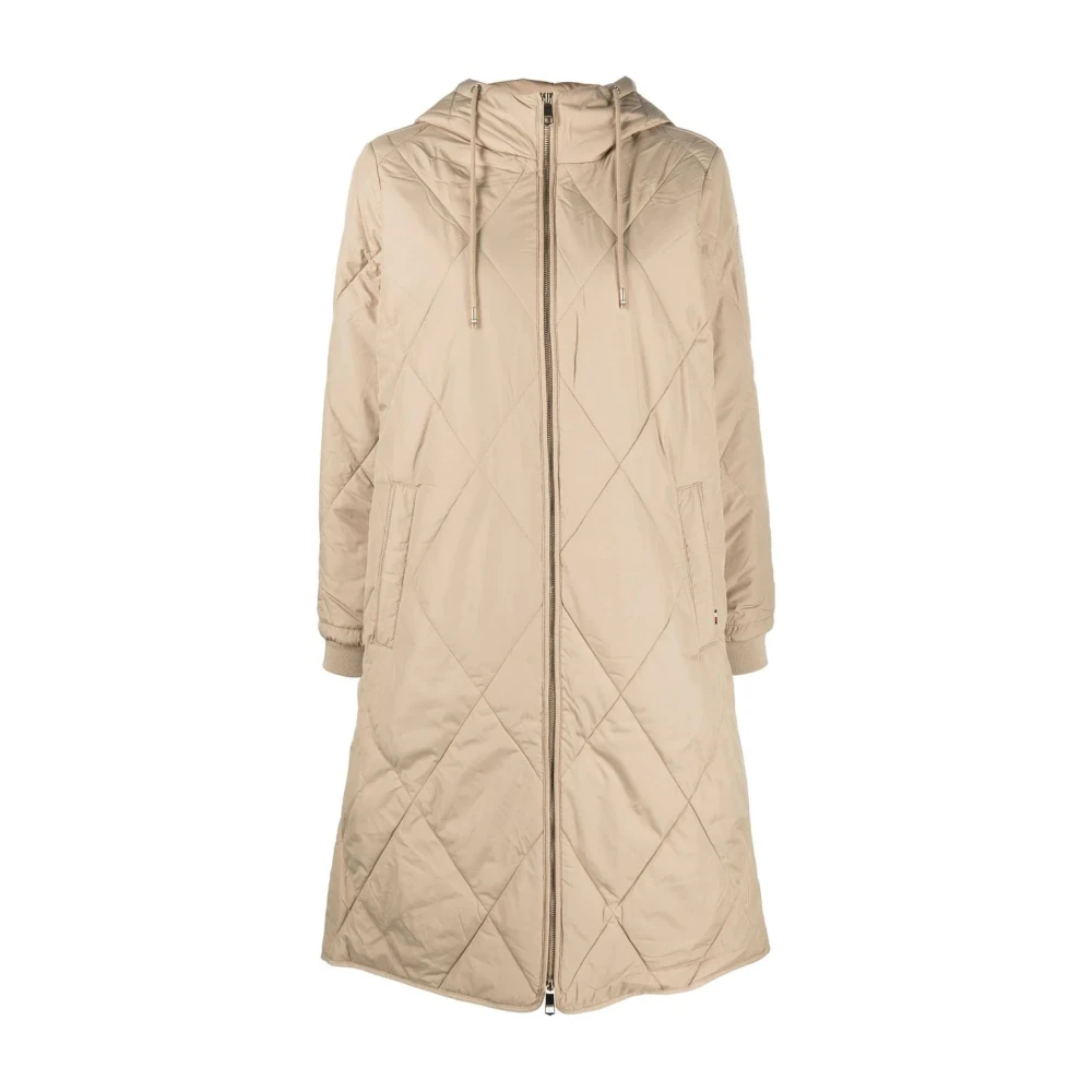 Tommy Hilfiger Down Coats Beige Dames