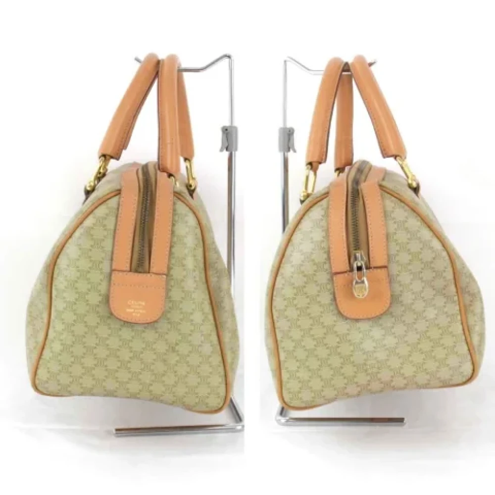 Celine Vintage Pre-owned Fabric celine-bags Beige Dames