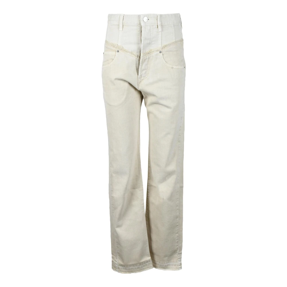 Isabel marant Katoenen Jeans Beige Dames