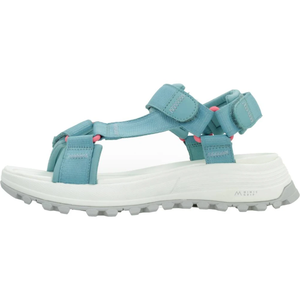 Clarks Flat Sandals Blue Dames