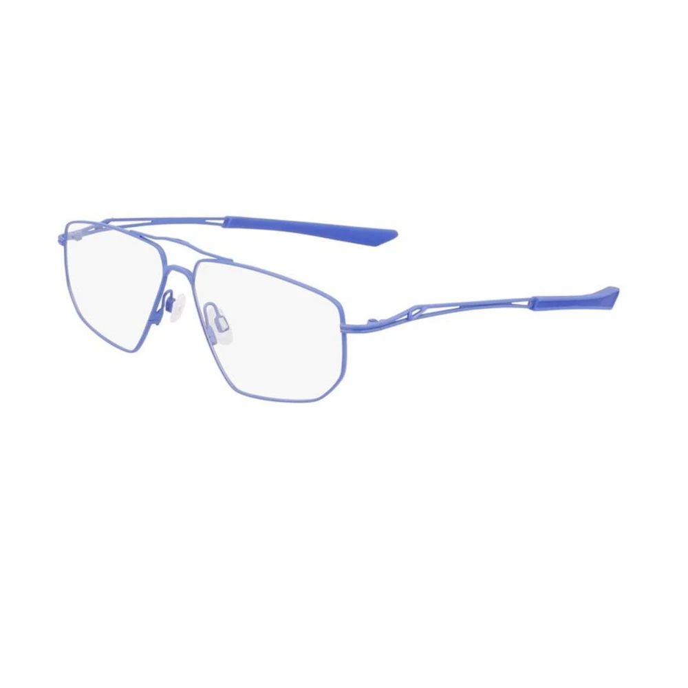 Nike Men's Blue 8215 Eyeglasses - Glasses - 56 Mm - Accessories