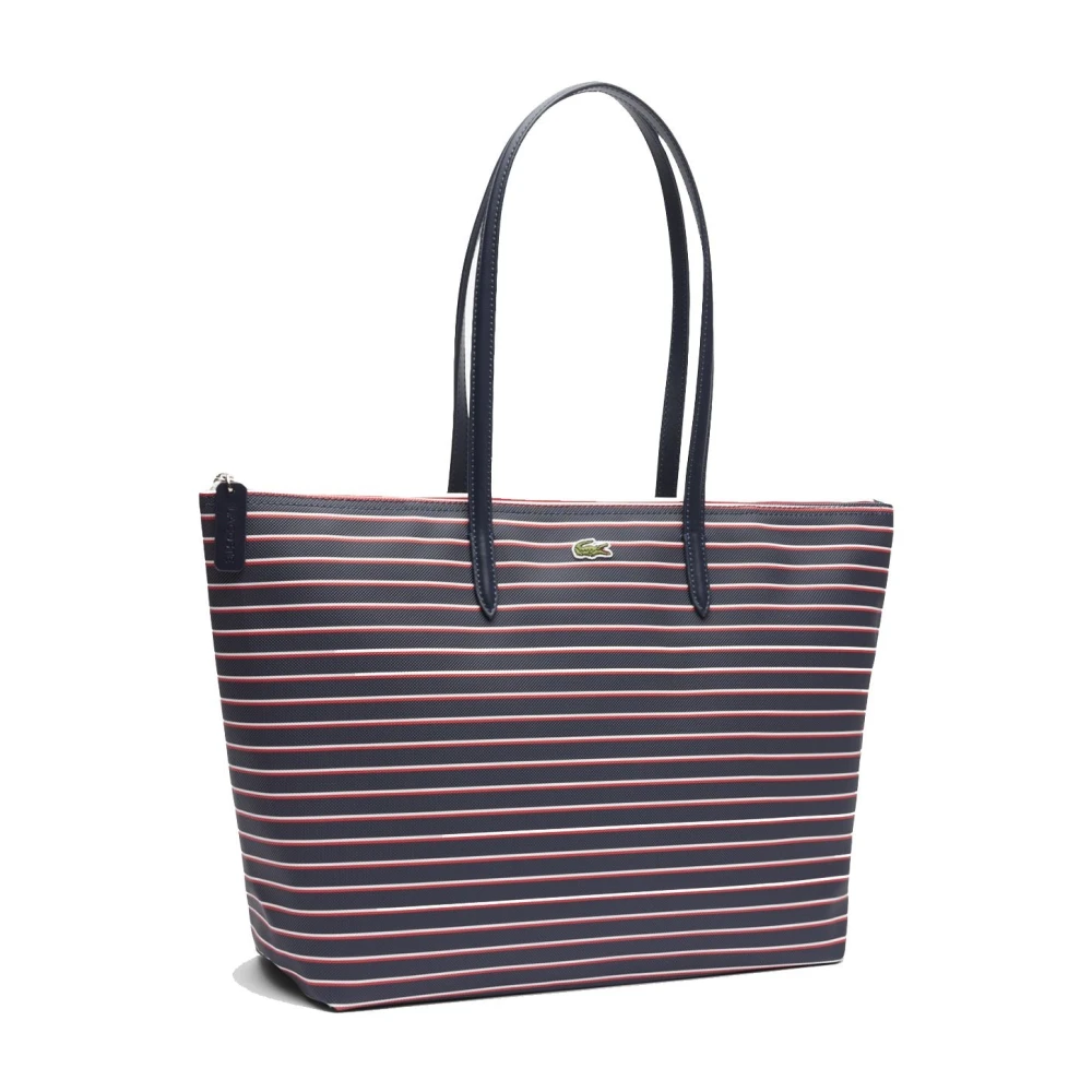 Lacoste Gestreepte Winkelmand Multicolor Dames