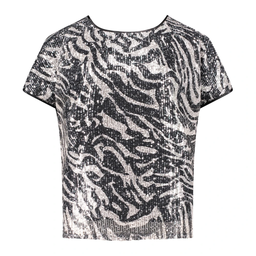 Betty & Co Blouse met pailletten Multicolor Dames