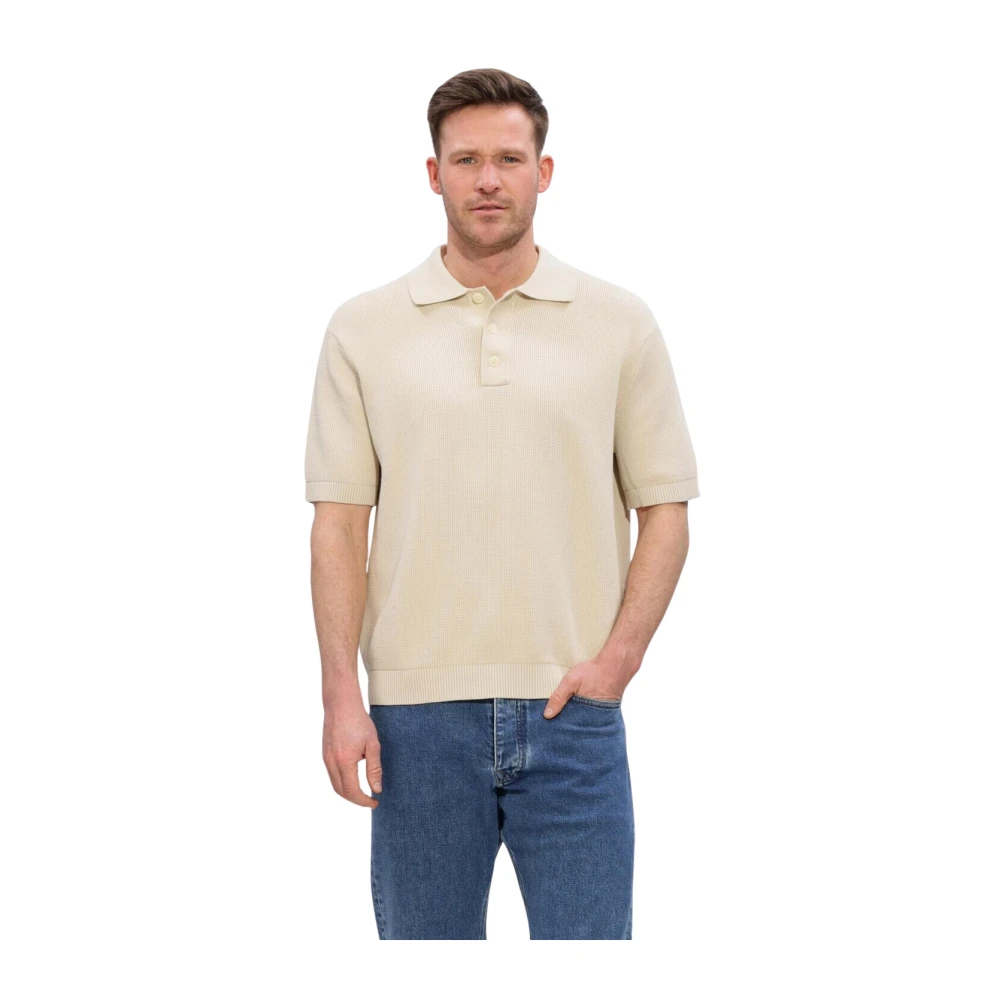 Selected Homme Herren Poloshirt Gr. XL Offwhite 100% Baumwolle - Bild 2