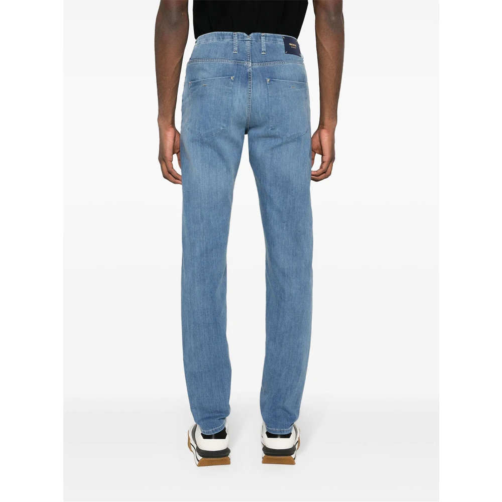 Incotex Speciale Denim Broek Blue Heren
