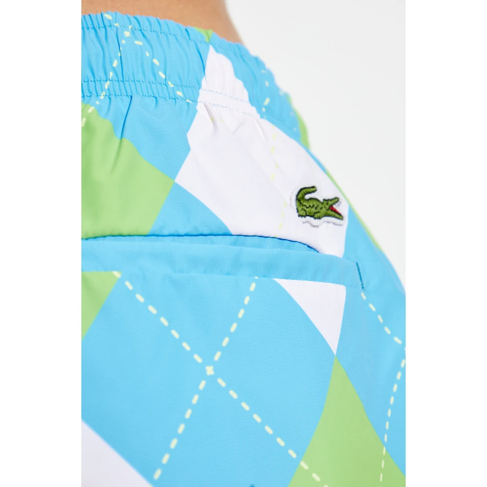 Lacoste Zwembroek Blue Heren
