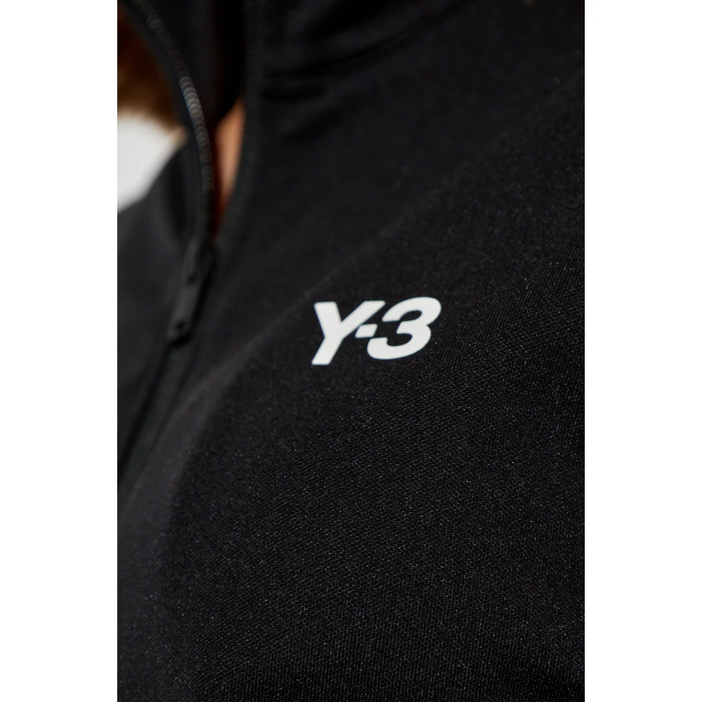 Y-3 Sweatshirt met kraag Black Dames