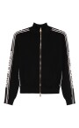black-and-cream-knit-sweater
