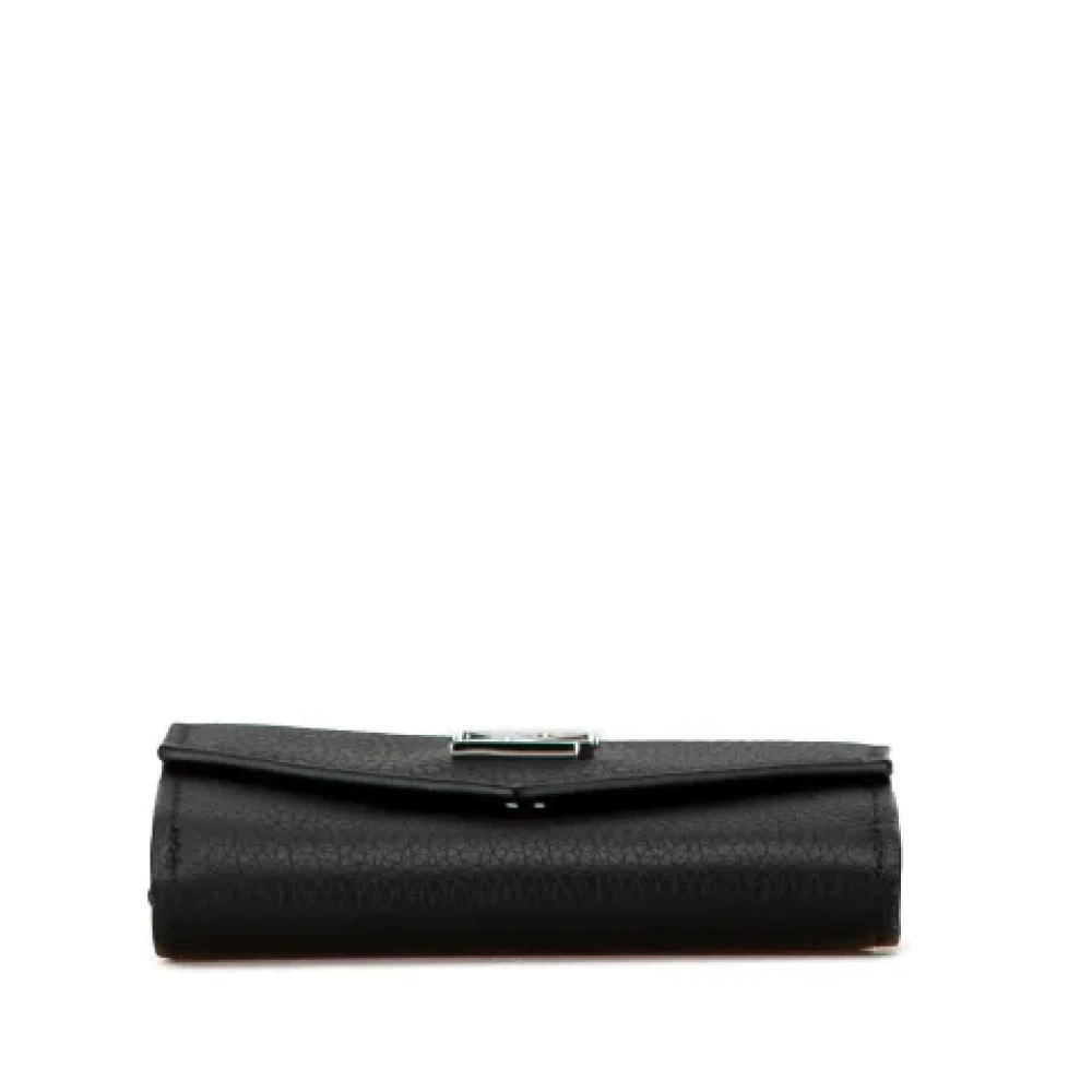 Louis Vuitton Vintage Pre-owned Leather wallets Black Heren