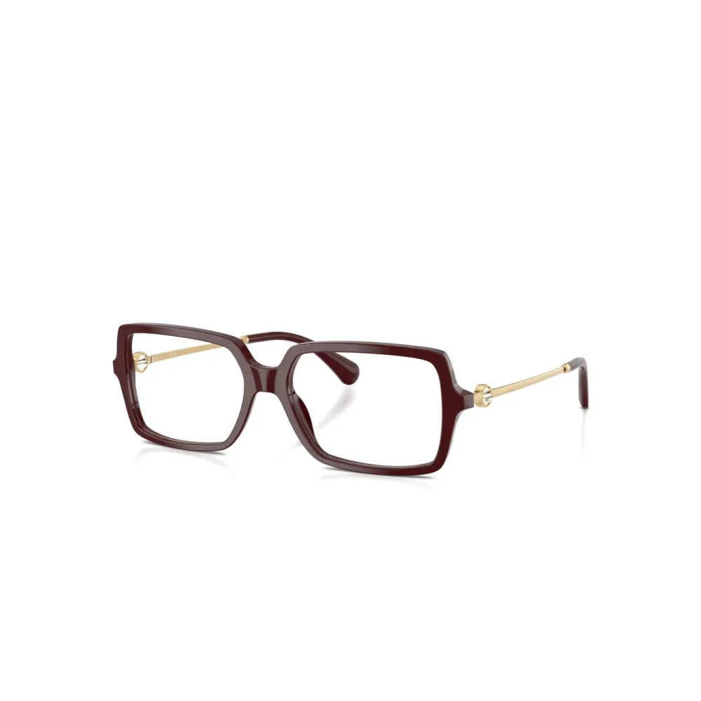 Chanel Women's Purple Glasses, 55 Mm, Rectangle Eyeglasses