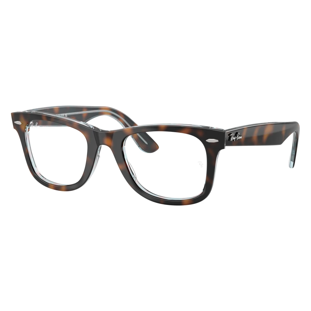 Ray-Ban Unisex Brown Glasses, 50 Mm, Wayfarer Ease
