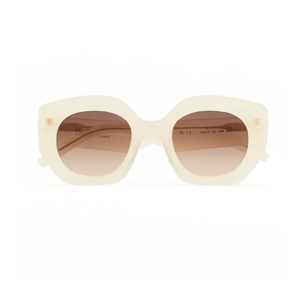 Kaleos Women's White Sunglasses, 49 Mm, Alexander 004 Sunglasses