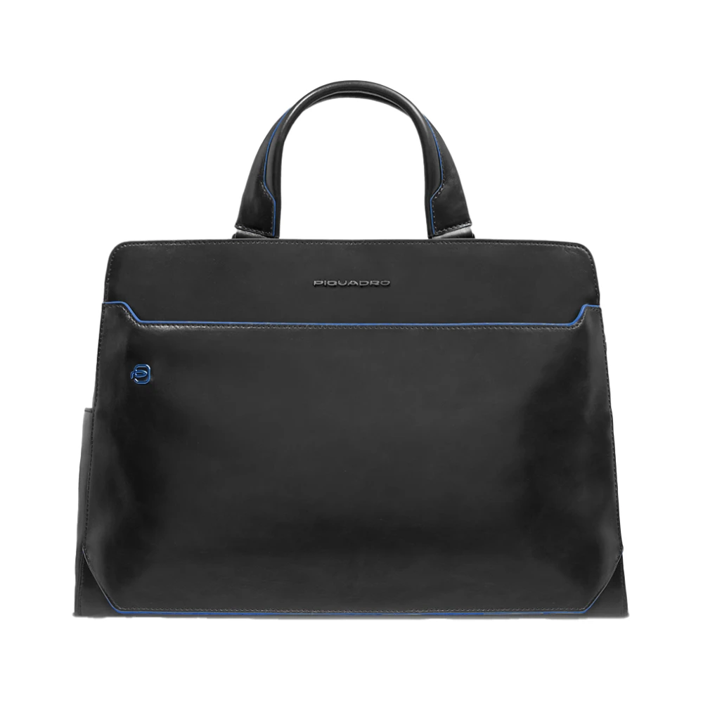 Piquadro Svart Personlig Laptopväska 15,6"