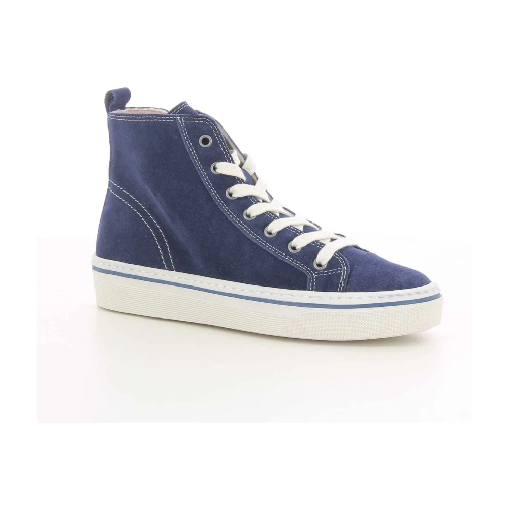 Gabor Stijlvolle Damessneakers Blauw 33.660 Blue Dames