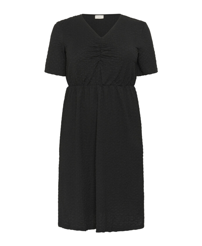 zwarte-deep-cc-jurk-met-korte-mouwen