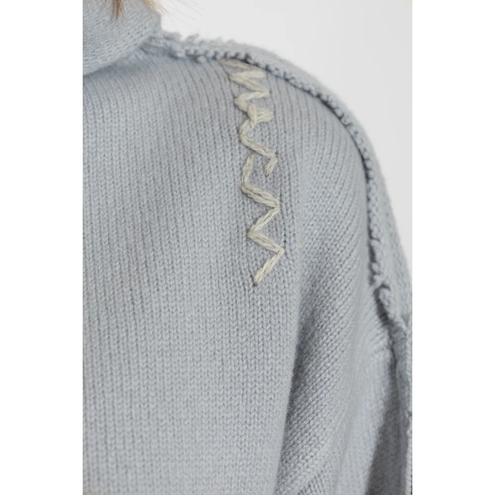 Marni Wollen trui Blue Dames