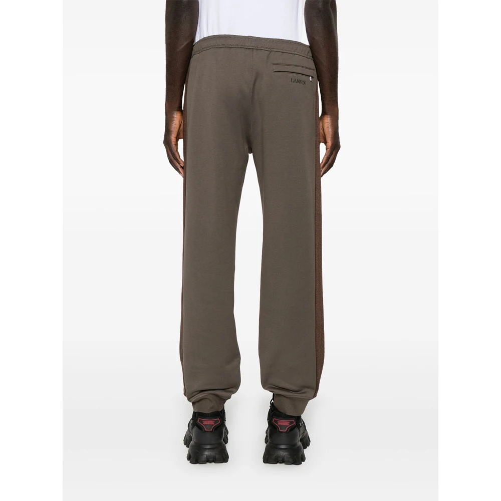 Lanvin Shadow Jogging Side Curb Gray Heren