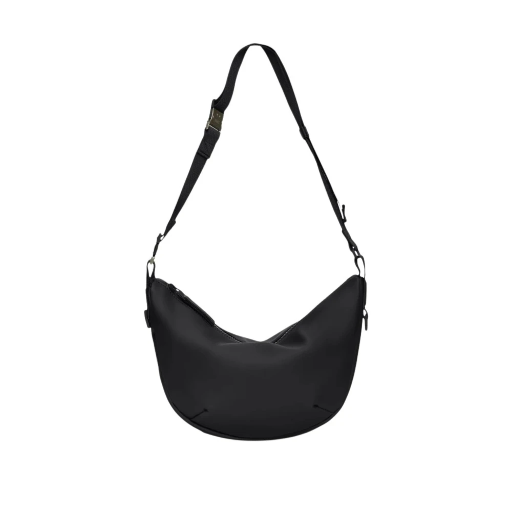 Rains Vrouw Zwart Tassen Dames, One Size, Polyester, Valera Shoulder Bag W3