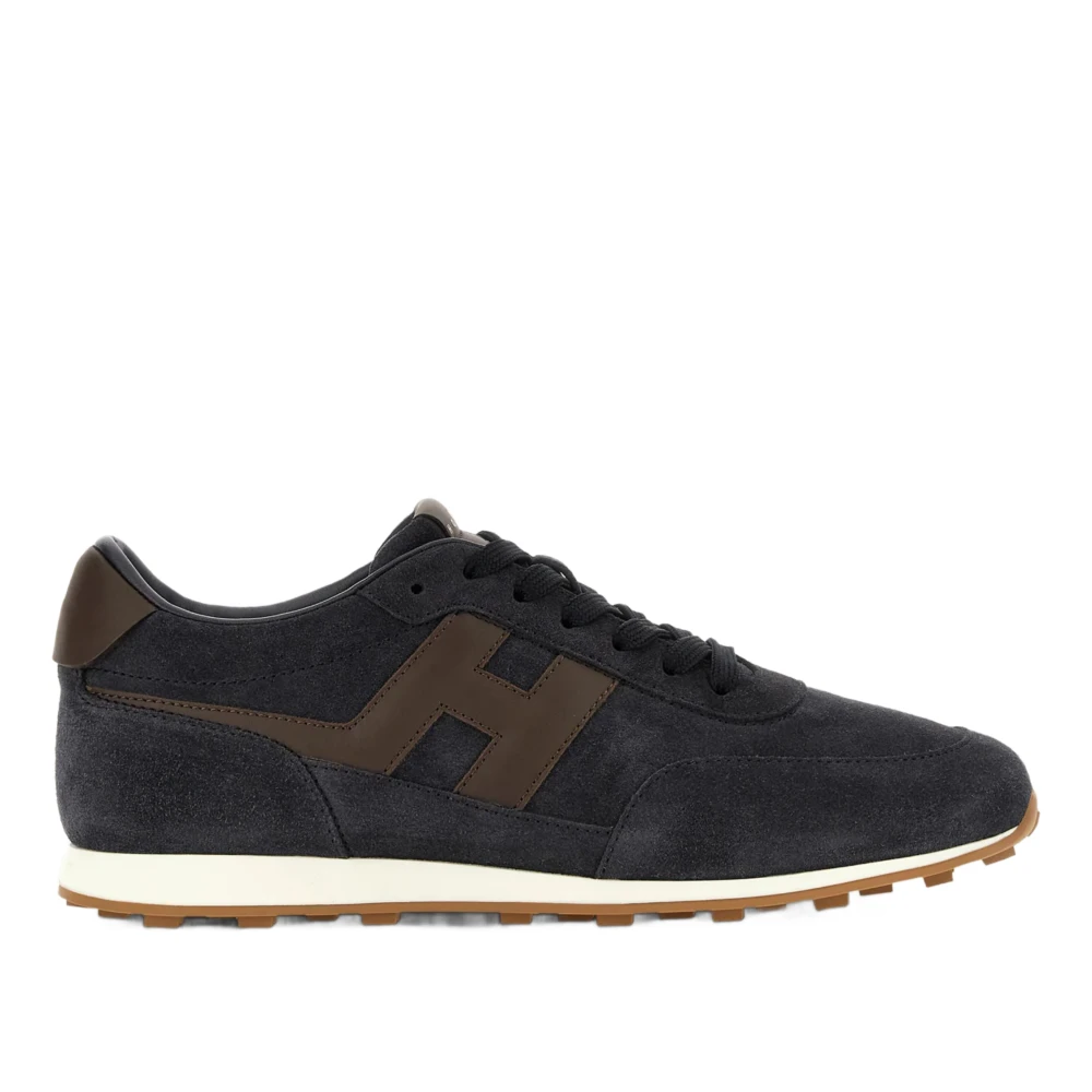 Hogan H699 Suède Sneakers Heren Schoenen Blauw