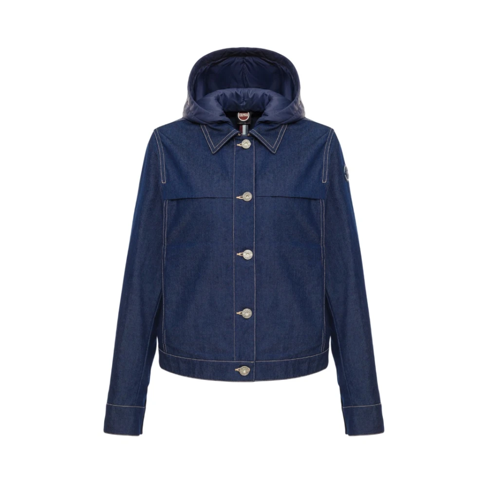 Colmar Women's Blue Denim Trucker Jacket - Outdoor - Xs - Sport
