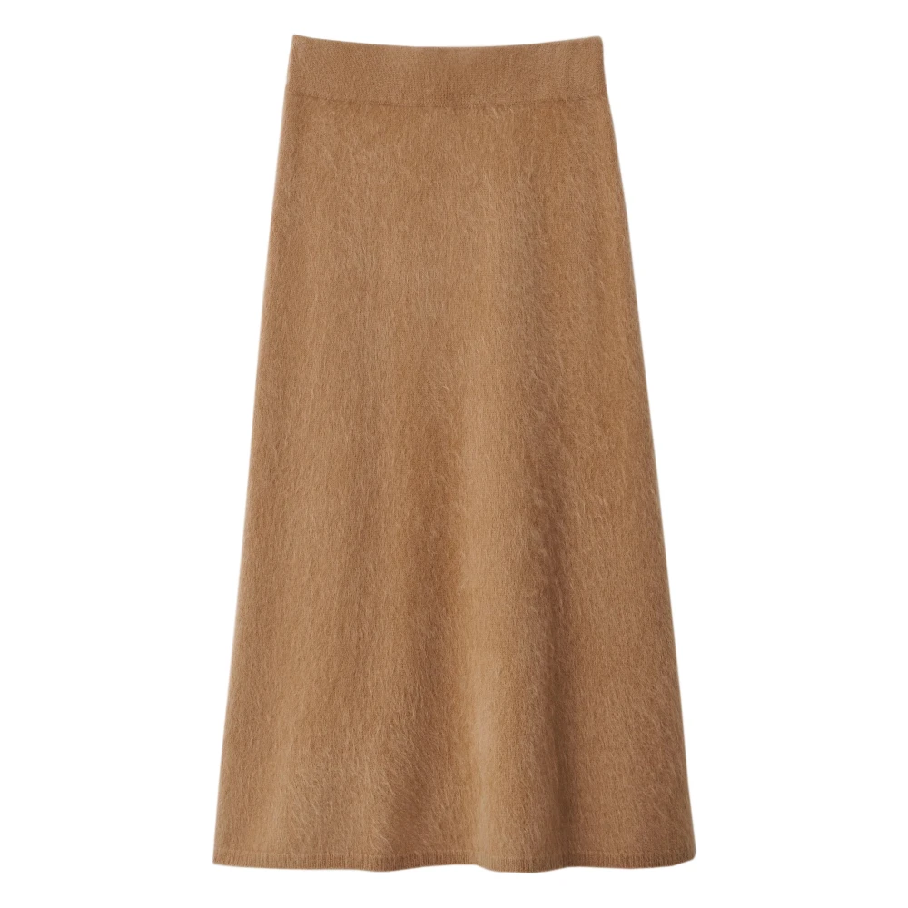 Lisa Yang Women's Beige Dolly Skirt - Midi Skirts - Xs - Skirts