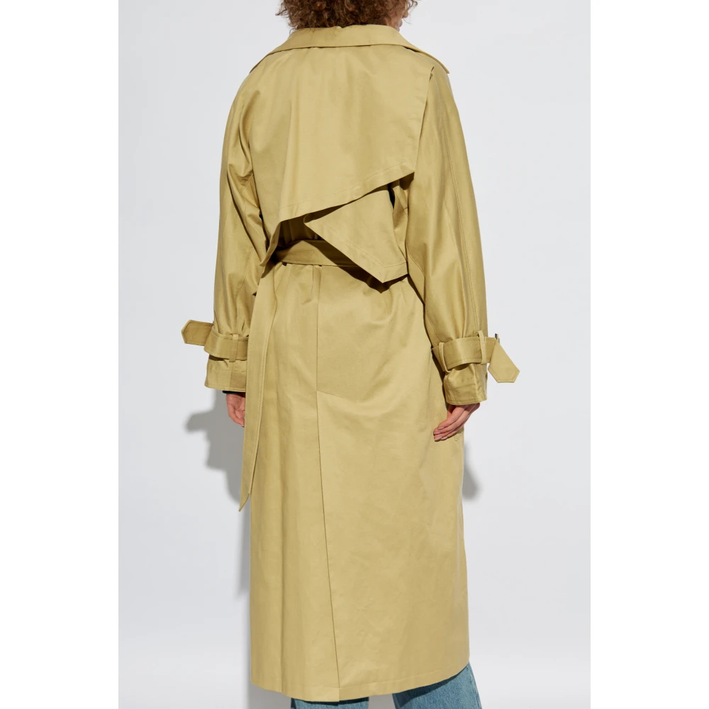 Gestuz Jas met riem Beige Dames
