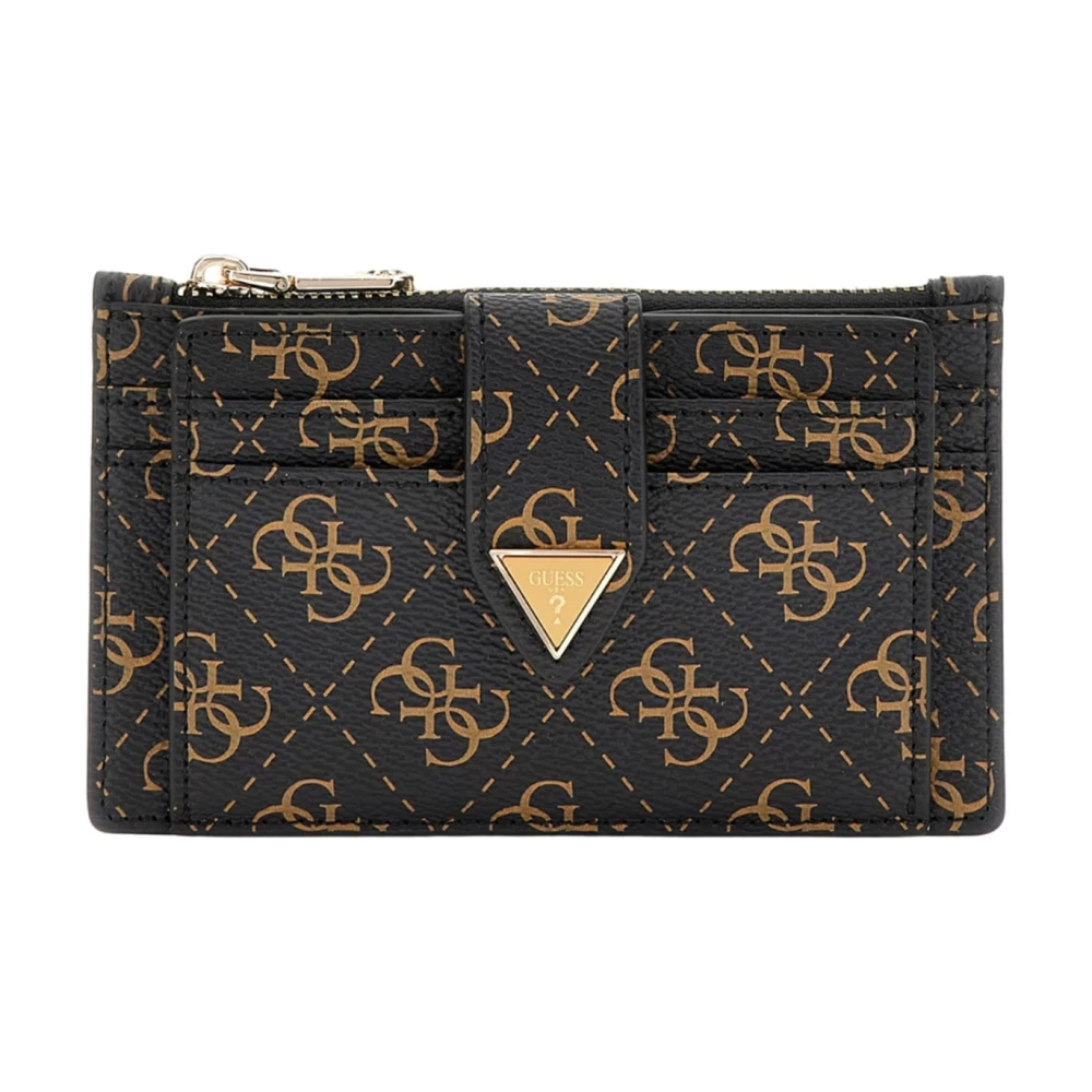 Guess Zwarte synthetische damesportemonnee Black Dames