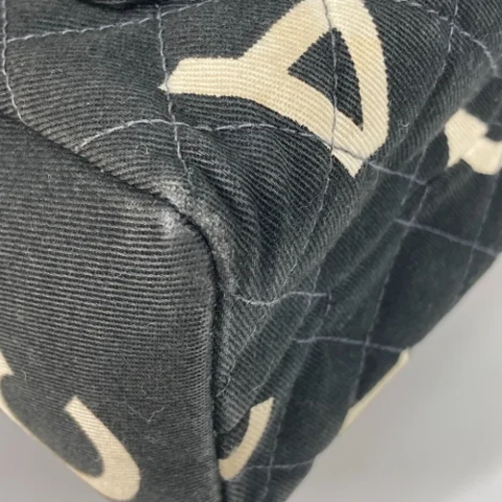 Chanel Vintage Pre-owned Fabric chanel-bags Black Dames