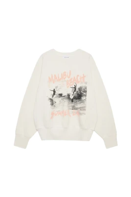 Miles Wave-Logo Sweatshirt
