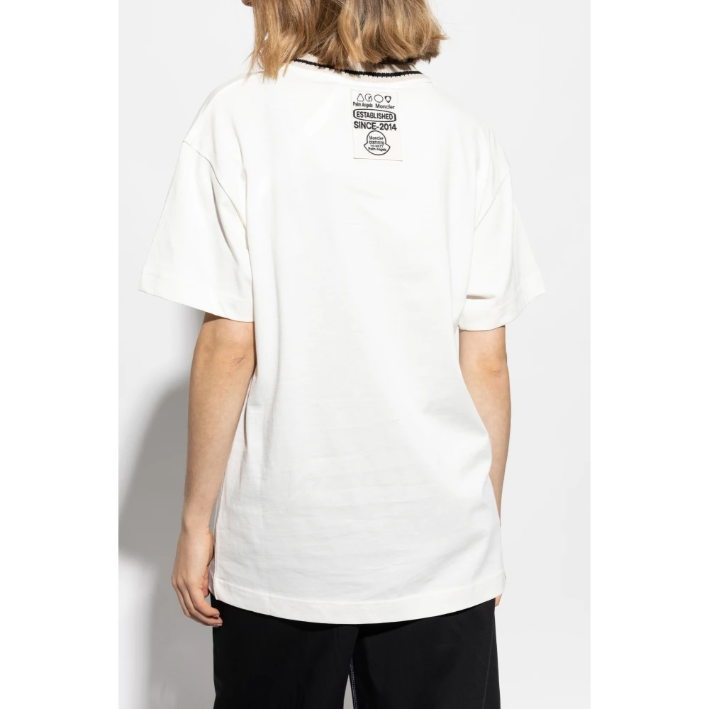 Moncler 8 Palm Angels Beige Unisex