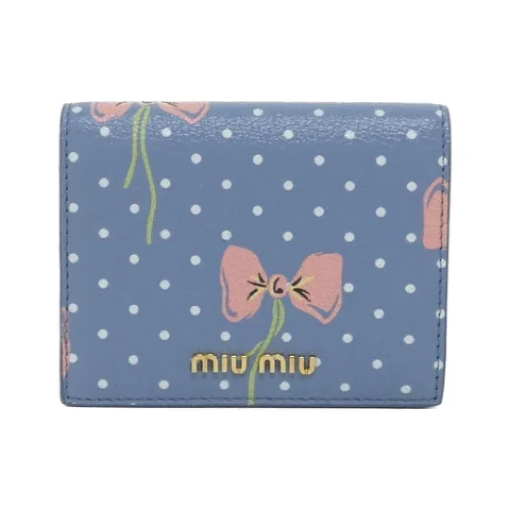 Pre-owned > Pre-owned Accessories > Pre-owned Wallets - - Miu Miu Pre-owned - Modalova