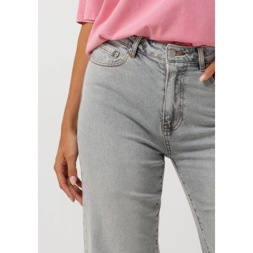 Catwalk Junkie Donkerblauwe Barrel Jeans Blue Dames
