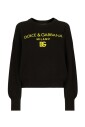 pull-col-rond-noir-jaune